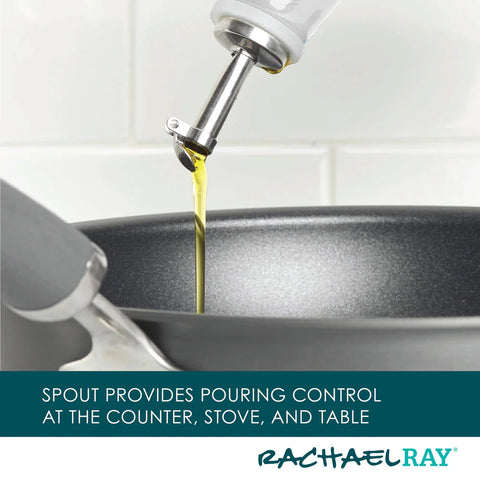 24-Ounce EVOO Bottle White