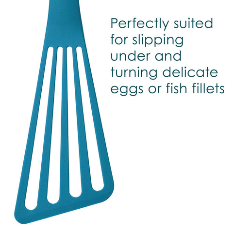 5-Piece Nonstick Sheet Pan and Turner Set Marine Blue