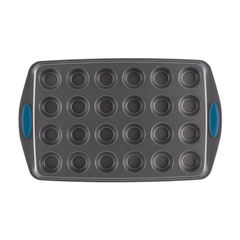2-Piece Nonstick Muffin Pan Set Marine Blue