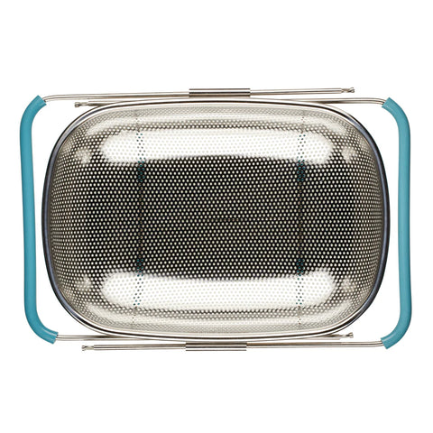 4.5 Quart Over-the-Sink Colander Agave Blue