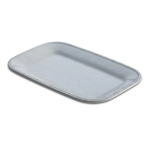 8" x 12" Rectangular Platter Sea Salt Gray