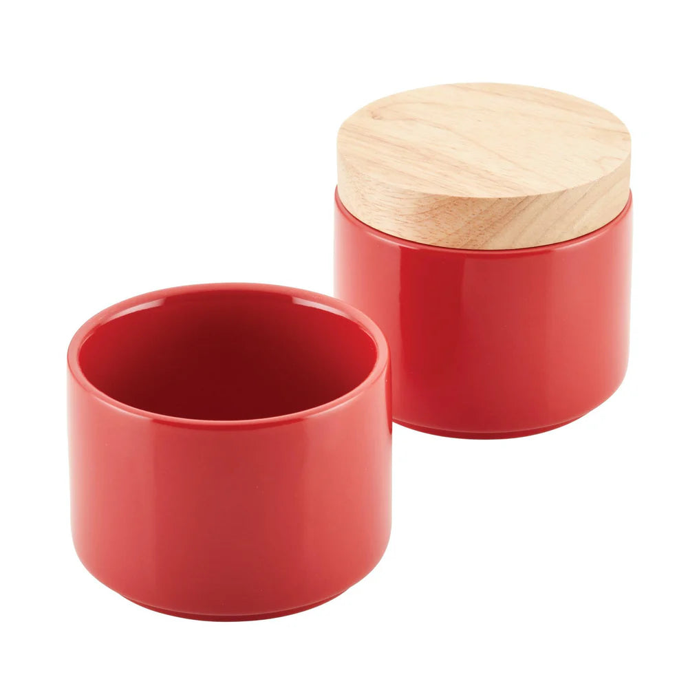 Stacking Spice Box Set Red