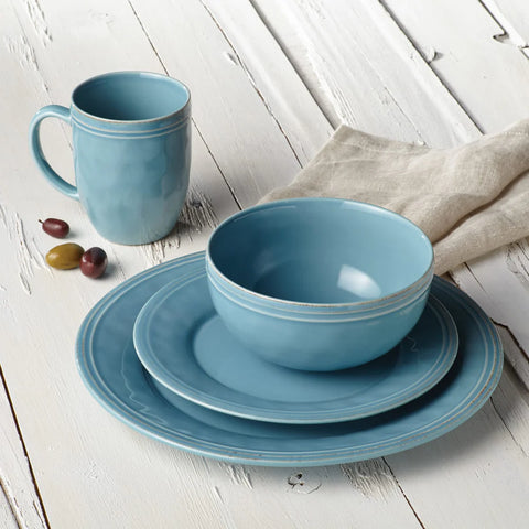 16-Piece Dinnerware Set Agave Blue