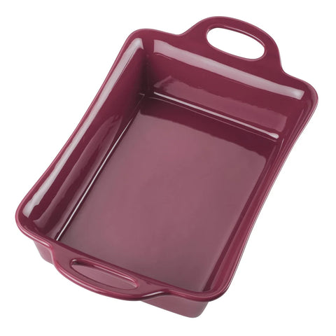 9-Inch x 13-Inch Ceramic Baker Burgundy