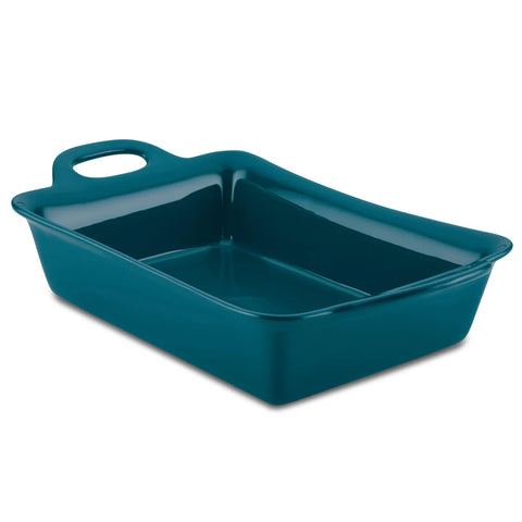 9-Inch x 13-Inch Ceramic Baker Teal