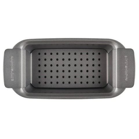 9-Inch x 5-Inch Nonstick Loaf/Meatloaf Pan Gray