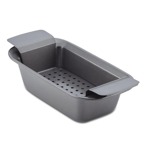 9-Inch x 5-Inch Nonstick Loaf/Meatloaf Pan Gray
