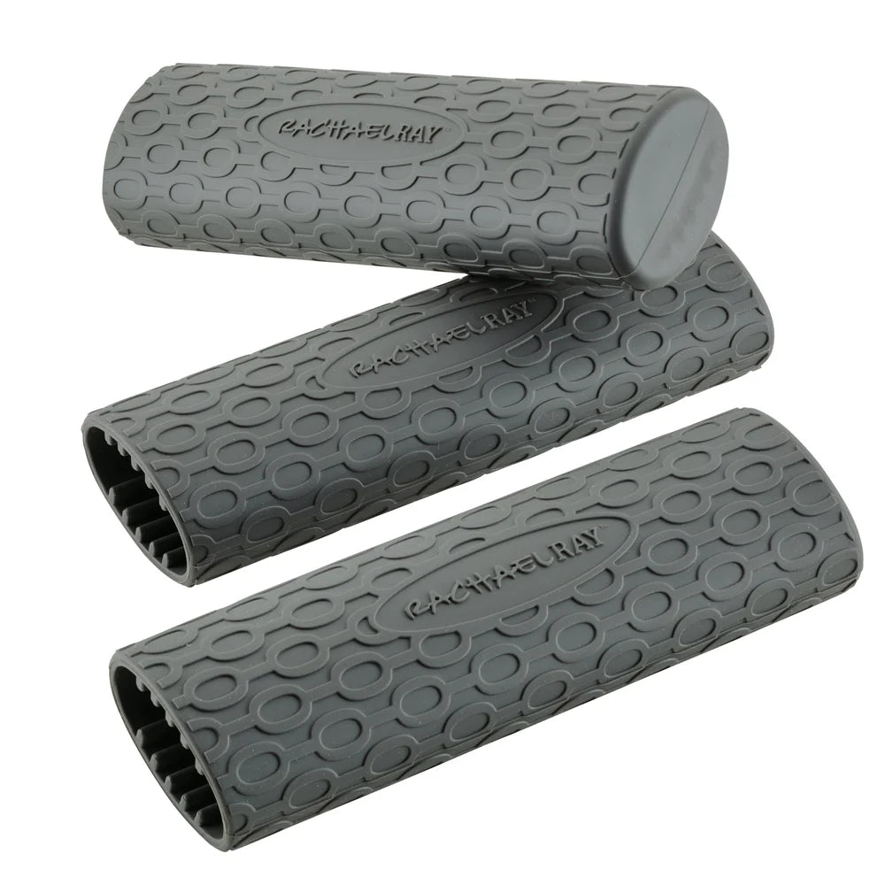 3-Piece Silicone Sleeve Set Dark Gray