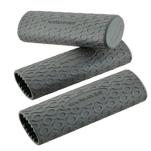 3-Piece Silicone Sleeve Set Dark Gray