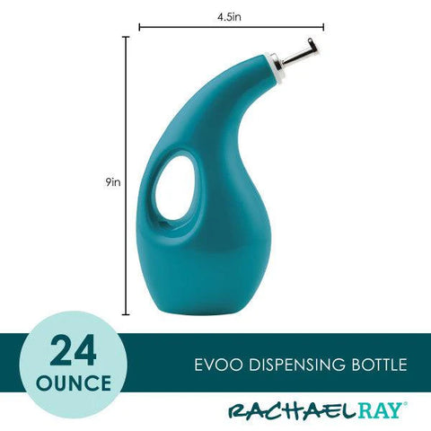 EVOO Bottle 24-Ounce Turquoise