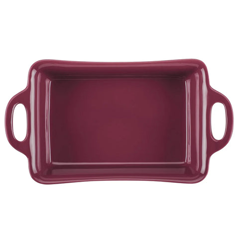 9-Inch x 13-Inch Ceramic Baker Burgundy