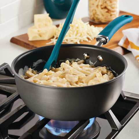 3-Quart Create Delicious Anodized Nonstick Induction Covered Chef Pan
