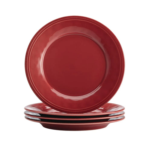 16-Piece Dinnerware Set Cranberry Red