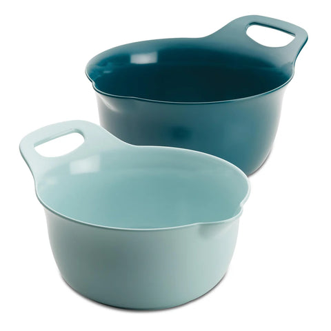 2-Qt. & 3-Qt. Nesting Mixing Bowl Set Light Blue-Teal
